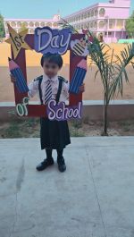 Welcome First day in school Class LKG